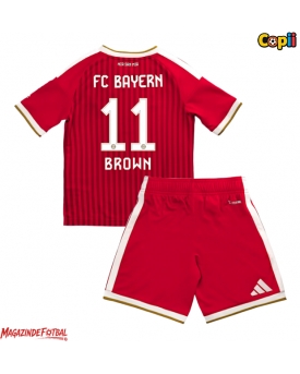 Bayern Munich Nathaniel Brown #11 Echipament de Fotbal Replică 2026-27 Copii Acasa (+ Șorturi)